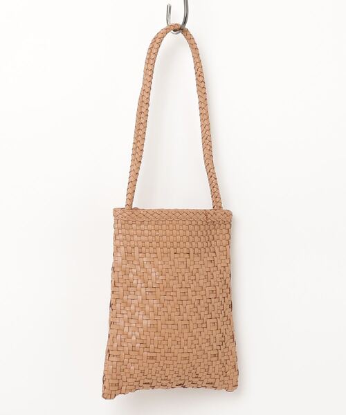 MAISON mou（メゾンムー）の「【Swaraj/スワラージ】手編みメッシュレザー・ショルダーBAG（ショルダーバッグ・レディース・ホワイト/ゴールド系その他/シルバー/ブラウン・FREE）」の8枚目の写真