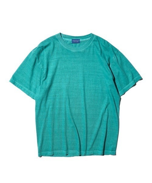 TOWNCRAFT（タウンクラフト）の「TOWNCRAFT / タウンクラフト VINTAGE DYE 5.6OZ TEE ヴィンテージ加工 ピグメント（Tシャツ/カットソー・メンズ・ピンク/ターコイズブルー/ブラック/パープル/グリーン/グレー・LARGE/X-LARGE/MEDIUM）」の4枚目の写真
