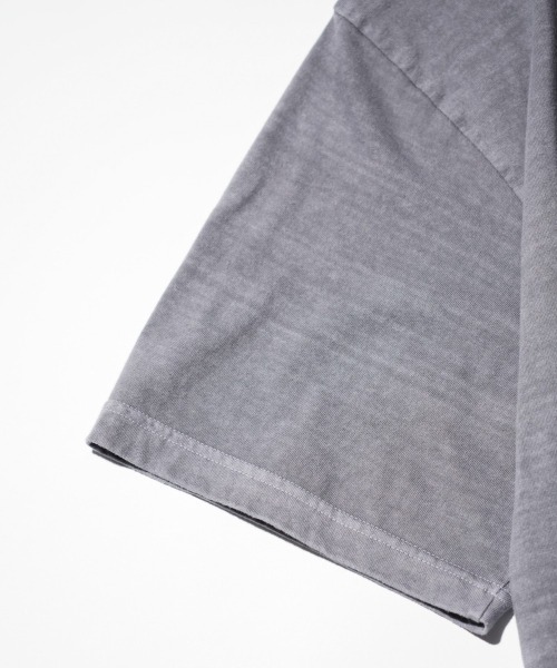 TOWNCRAFT（タウンクラフト）の「TOWNCRAFT / タウンクラフト VINTAGE DYE 5.6OZ TEE ヴィンテージ加工 ピグメント（Tシャツ/カットソー・メンズ・ピンク/ターコイズブルー/ブラック/パープル/グリーン/グレー・LARGE/X-LARGE/MEDIUM）」の10枚目の写真