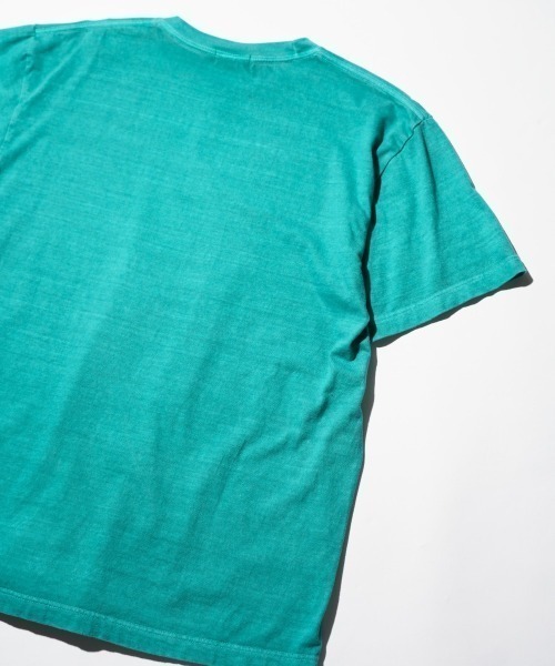 TOWNCRAFT（タウンクラフト）の「TOWNCRAFT / タウンクラフト VINTAGE DYE 5.6OZ TEE ヴィンテージ加工 ピグメント（Tシャツ/カットソー・メンズ・ピンク/ターコイズブルー/ブラック/パープル/グリーン/グレー・LARGE/X-LARGE/MEDIUM）」の17枚目の写真