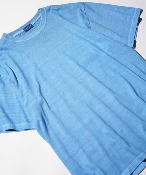 TOWNCRAFT（タウンクラフト）の「TOWNCRAFT / タウンクラフト VINTAGE DYE 5.6OZ TEE ヴィンテージ加工 ピグメント（Tシャツ/カットソー・メンズ・ピンク/ターコイズブルー/ブラック/パープル/グリーン/グレー・LARGE/X-LARGE/MEDIUM）」の21枚目の写真