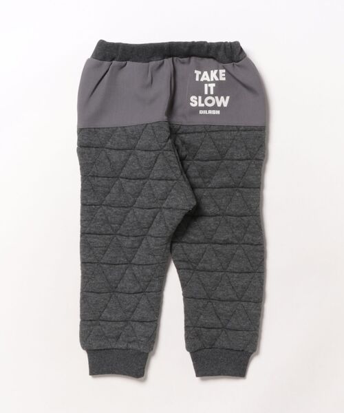 DILASH（ディラッシュ）の「ニットキルトパンツ（その他パンツ・キッズ・チャコールグレー/グレー・140/130/120/110/100/90/80）」の9枚目の写真