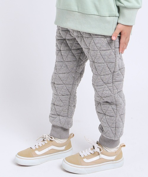 DILASH（ディラッシュ）の「ニットキルトパンツ（その他パンツ・キッズ・チャコールグレー/グレー・140/130/120/110/100/90/80）」の2枚目の写真