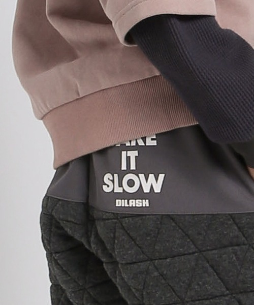 DILASH（ディラッシュ）の「ニットキルトパンツ（その他パンツ・キッズ・チャコールグレー/グレー・140/130/120/110/100/90/80）」の6枚目の写真