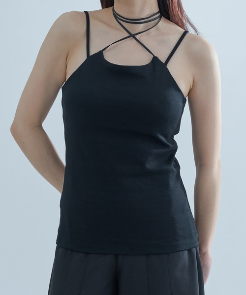 Chloe 新品未使用 キャミソール 定価14万円 ホルターネック フランス製 Chloe 新品未使用 キャミソール 定価14万円 ホルターネック