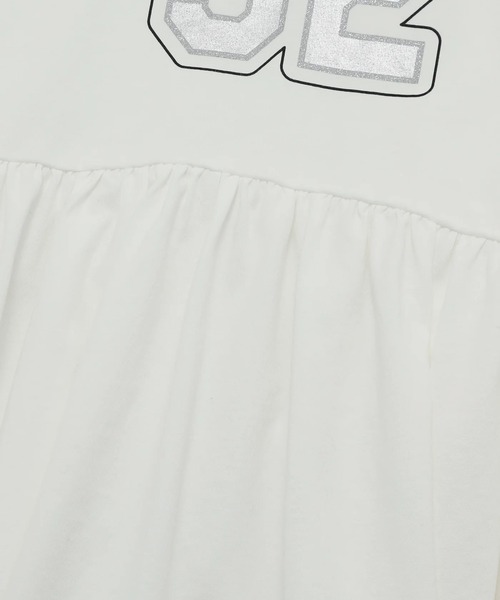 Little sunny bite（リトルサニーバイト）の「littlesunnybite/リトルサニーバイト/numbering dress（ワンピース・レディース・ホワイト/ピンク/モスグリーン・M/S）」の22枚目の写真