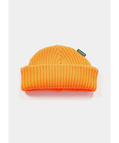 APPLEBUM（アップルバム）の「Short Knit Cap（ニットキャップ/ビーニー・メンズ・ブラック・FREE）」の3枚目の写真