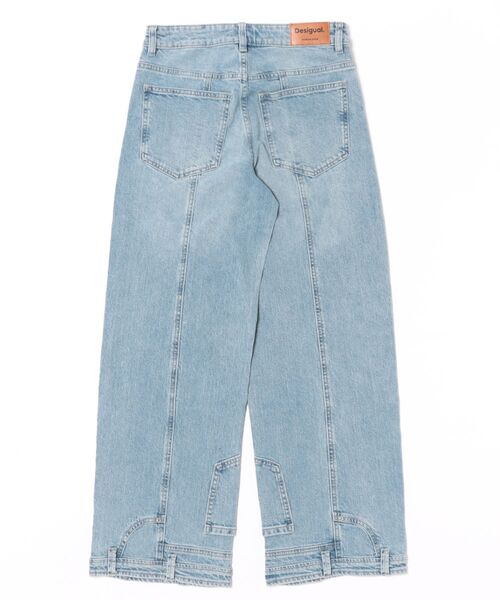 Desigual（デシグアル）の「ユニーク裾　ロングデニムパンツ（デニムパンツ・レディース・ブルー・36/38/40/42/44/34）」の8枚目の写真