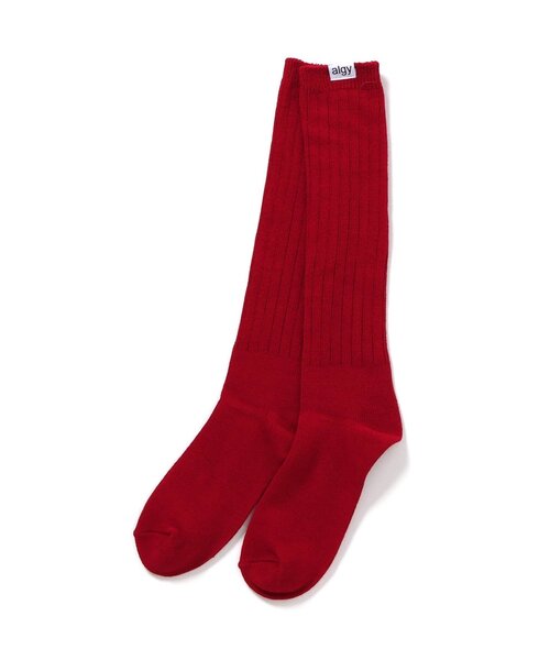 algy（アルジー）の「【抗菌防臭】algyロゴルーズソックス（ソックス/靴下・キッズ・ブラック/レッド/オフホワイト・21/24）」の5枚目の写真