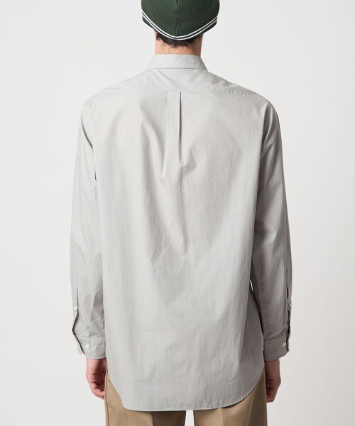 Steven Alan（スティーブンアラン）の「＜Steven Alan＞ 60 コンパクトヤーン チェック レギュラーカラー シャツ NARROW（シャツ/ブラウス・メンズ・グレー/ネイビー・XL/L/M/S）」の17枚目の写真