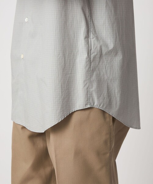 Steven Alan（スティーブンアラン）の「＜Steven Alan＞ 60 コンパクトヤーン チェック レギュラーカラー シャツ NARROW（シャツ/ブラウス・メンズ・グレー/ネイビー・XL/L/M/S）」の20枚目の写真