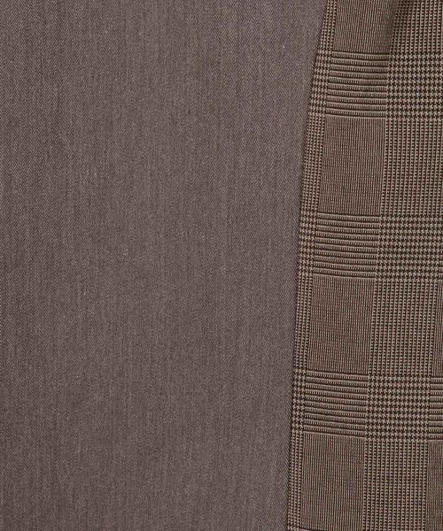 PAGEBOY(ページボーイ)の「【セットアップ対応】チェックMIXジャケット 《2サイズ展開》(テーラードジャケット・レディース・ブラック/ダークブラウン/チャコールグレー・SMALL/MEDIUM)」の4枚目の写真