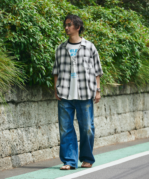 AUTHEN(オーセン)の「AUTHEN / オーセン 別注 ヴィンテージ ワイドレッグデニム(デニムパンツ・メンズ・ブルー系その他・31/33)」の14枚目の写真