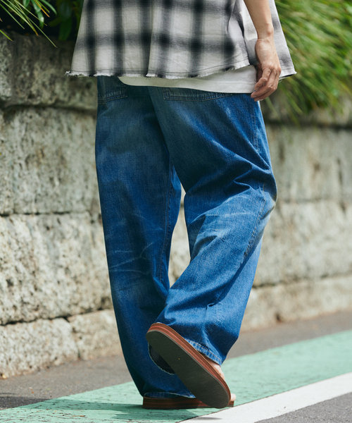 AUTHEN(オーセン)の「AUTHEN / オーセン 別注 ヴィンテージ ワイドレッグデニム(デニムパンツ・メンズ・ブルー系その他・31/33)」の10枚目の写真