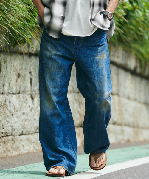 新品タグ付【AUTHEN / オーセン】 WIDE OVER PANTS ミリタリー ワイドオーバーパンツ – AUTHEN ONLINE