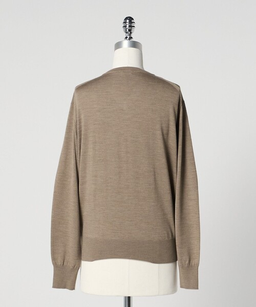 LOEFF＞16ゲージ Vネック ニット（ニット/セーター）｜LOEFF