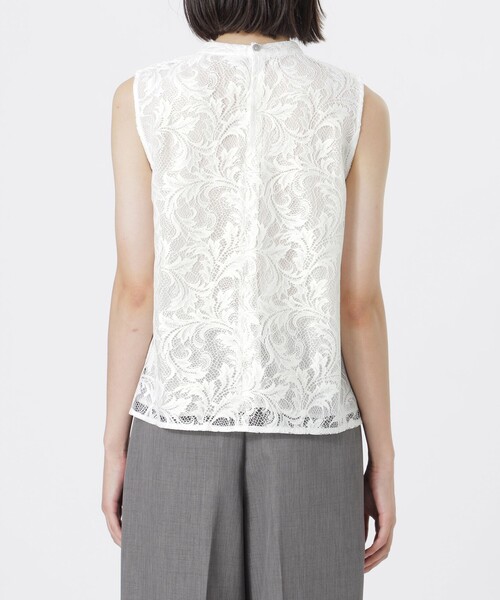 LOVELESS（ラブレス）の「ノースリーブレースブラウス（シャツ/ブラウス・レディース・オフホワイト/ブラック・36）」の16枚目の写真