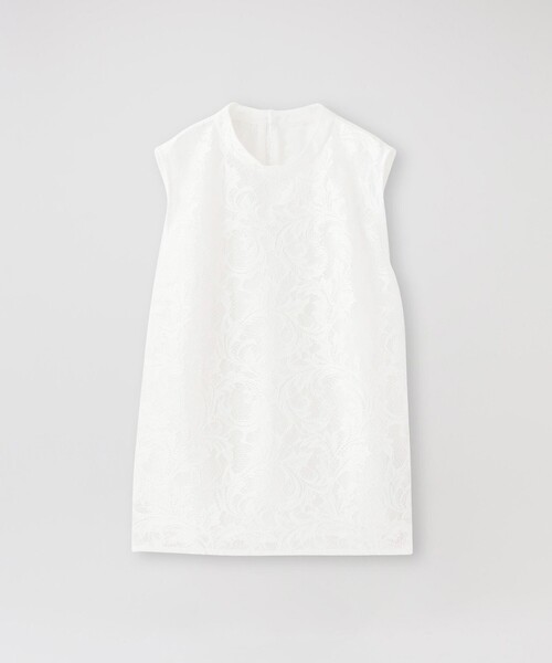 LOVELESS（ラブレス）の「ノースリーブレースブラウス（シャツ/ブラウス・レディース・オフホワイト/ブラック・36）」の7枚目の写真