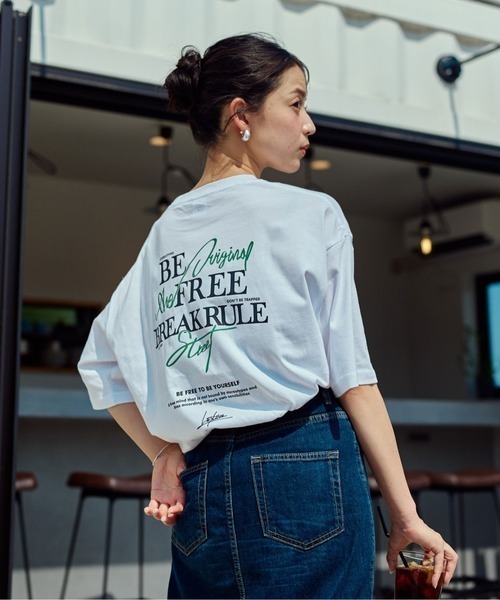 Leyline(レイライン)の「【Leyline】Freedom tee(Tシャツ/カットソー・メンズ・ブラック/ホワイト・MEDIUM/LARGE/X-LARGE)」の1枚目の写真