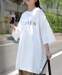 接触冷感ロゴTシャツ