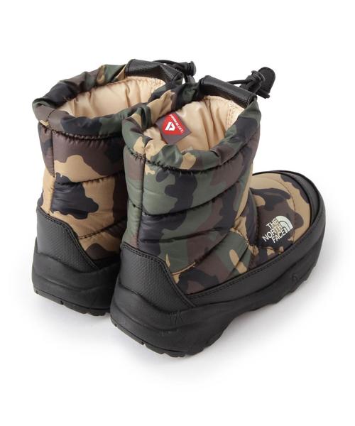 THE NORTH FACE(ザノースフェイス)の「【THE NORTH FACE(ザノースフェイス)】 ヌプシⅡ17cm-19cm(スニーカー・キッズ・ブラック/ダークグリーン・17cm/19cm/18cm)」の6枚目の写真