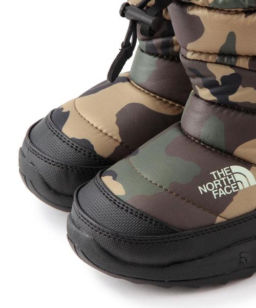 THE NORTH FACE(ザノースフェイス)の「【THE NORTH FACE(ザノースフェイス)】 ヌプシⅡ17cm-19cm(スニーカー・キッズ・ブラック/ダークグリーン・17cm/19cm/18cm)」の7枚目の写真