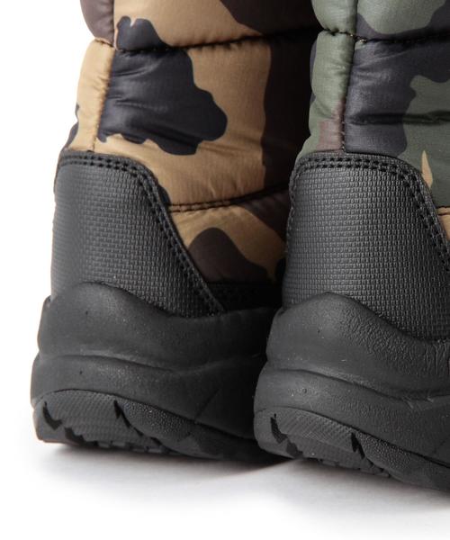 THE NORTH FACE(ザノースフェイス)の「【THE NORTH FACE(ザノースフェイス)】 ヌプシⅡ17cm-19cm(スニーカー・キッズ・ブラック/ダークグリーン・17cm/19cm/18cm)」の8枚目の写真