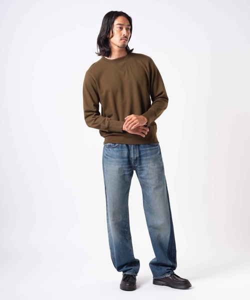 Levi's(リーバイス)の「Levi's/リーバイス LEVI'S(R) VINTAGE CLOTHING 1955 501(R)ジーンズ ミディアムインディゴ(デニムパンツ・メンズ・インディゴブルー・W30 L32/W28 L32/W36 L32/W34 L32/W32 L32)」の4枚目の写真