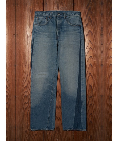 Levi's(リーバイス)の「Levi's/リーバイス LEVI'S(R) VINTAGE CLOTHING 1955 501(R)ジーンズ ミディアムインディゴ(デニムパンツ・メンズ・インディゴブルー・W30 L32/W28 L32/W36 L32/W34 L32/W32 L32)」の12枚目の写真