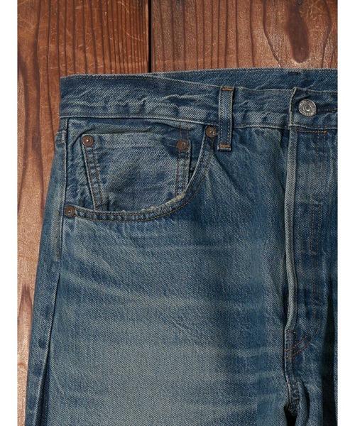 Levi's(リーバイス)の「Levi's/リーバイス LEVI'S(R) VINTAGE CLOTHING 1955 501(R)ジーンズ ミディアムインディゴ(デニムパンツ・メンズ・インディゴブルー・W30 L32/W28 L32/W36 L32/W34 L32/W32 L32)」の15枚目の写真