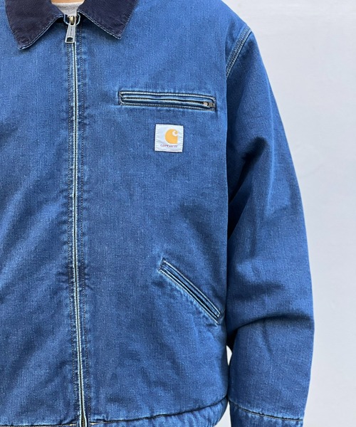 Carhartt(カーハート)の「【Carhartt WIP】OG DETROIT JACKET(ブルゾン・メンズ・ブラック/ネイビー・X-LARGE/MEDIUM/LARGE)」の8枚目の写真