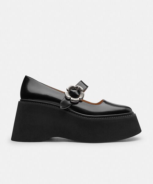 COACH(コーチ)の「ティー ローズ プラットフォーム メリー ジェーン(パンプス・レディース・ブラック系その他・6.5/6/8/7/5)」の8枚目の写真