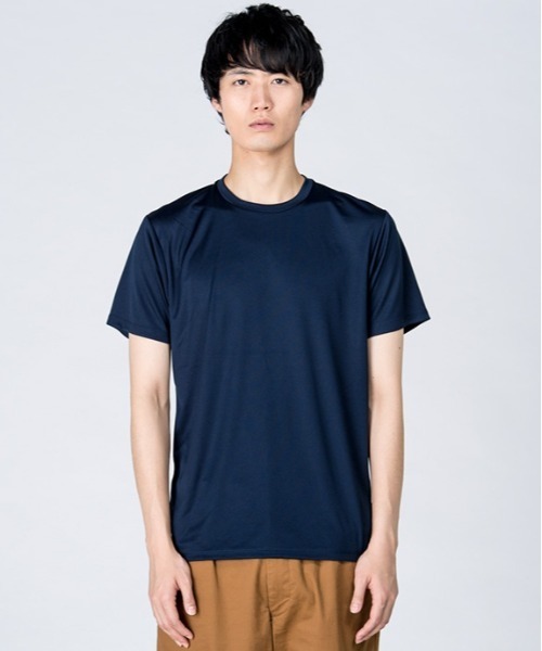 BACKYARD FAMILY(バックヤードファミリー)の「3.5オンス インターロック ドライTシャツ 3L(Tシャツ/カットソー・メンズ・バーガンディー/ライム/レッド/ホワイト/ネイビー/パープル/ロイヤルブルー/ターコイズブルー/ブラック/イエロー系その他/ピンク系その他/オレンジ/ライトブルー・3L)」の5枚目の写真