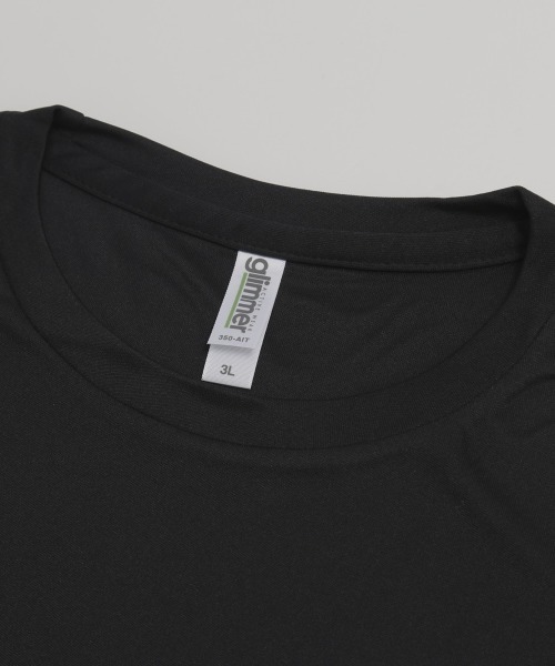 BACKYARD FAMILY(バックヤードファミリー)の「3.5オンス インターロック ドライTシャツ 3L(Tシャツ/カットソー・メンズ・バーガンディー/ライム/レッド/ホワイト/ネイビー/パープル/ロイヤルブルー/ターコイズブルー/ブラック/イエロー系その他/ピンク系その他/オレンジ/ライトブルー・3L)」の15枚目の写真