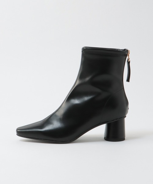 TITE IN THE STORE(ティテ インザ ストア)の「【JETEE/ジュテ】スクエアトゥPUブーツ(ブーツ・レディース・ホワイト・39/37)」の4枚目の写真