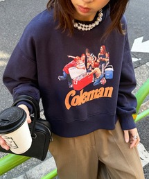 COLEMAN | 【Coleman】Vintage Cooler print ヴィンテージコールマンプリントスウェット(スウェット)