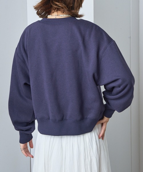 COLEMAN（コールマン）の「【Coleman】Vintage Cooler print　ヴィンテージコールマンプリントスウェット（スウェット・レディース・ネイビー/ブラウン/ホワイト/ブラック・S/L/M）」の6枚目の写真