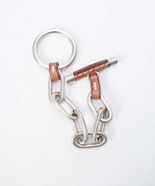 CXC（シーエックスシー）の「【CXC】チェーン×レザーブレスレット（ブレスレット・レディース・シルバー・FREE）」の7枚目の写真