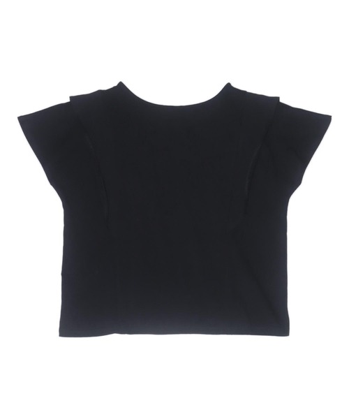 ANAP(アナップ)の「フリル スリーブ Tシャツ(Tシャツ/カットソー・レディース・ホワイト/ブラック/イエロー・FREE)」の15枚目の写真
