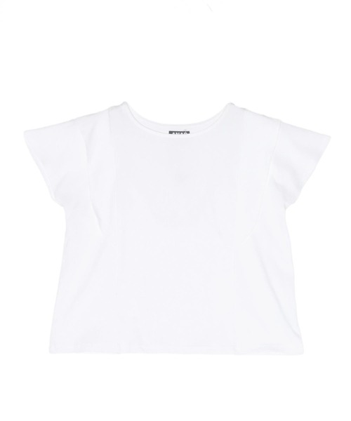 ANAP(アナップ)の「フリル スリーブ Tシャツ(Tシャツ/カットソー・レディース・ホワイト/ブラック/イエロー・FREE)」の20枚目の写真