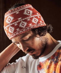 ANGENEHM（アンゲネーム）の「mko13024-Native Pattern Knit Band ニットヘアバンド(AG05-020acf)（その他ヘアアクセサリー）」