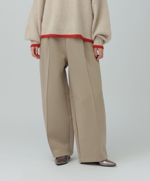 LEPSIM(レプシィム)の「パフエアバレルスウェットパンツ 576760(スウェットパンツ・レディース・ブラウン/トップグレー/ブラック/グレイッシュベージュ・FREE)」の4枚目の写真