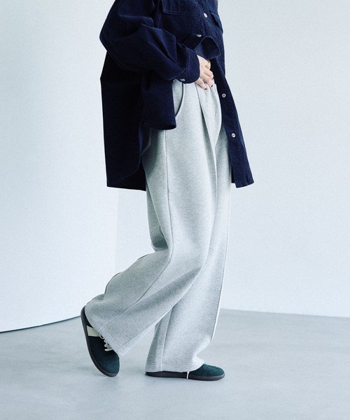 LEPSIM(レプシィム)の「パフエアバレルスウェットパンツ 576760(スウェットパンツ・レディース・ブラウン/トップグレー/ブラック/グレイッシュベージュ・FREE)」の6枚目の写真