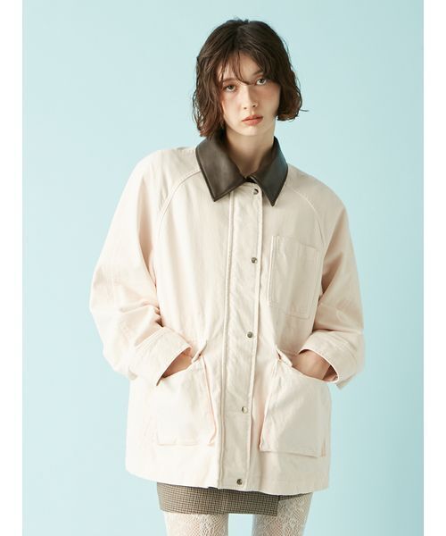 ☆土日セール　新品　LILY BROWN　カバーオールジャケット　フリーサイズ カバーオールジャケット(ジャケット)｜アウター｜LILY BROWN