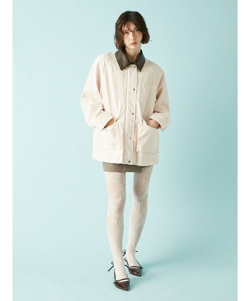 ☆土日セール　新品　LILY BROWN　カバーオールジャケット　フリーサイズ カバーオールジャケット(ジャケット)｜アウター｜LILY BROWN