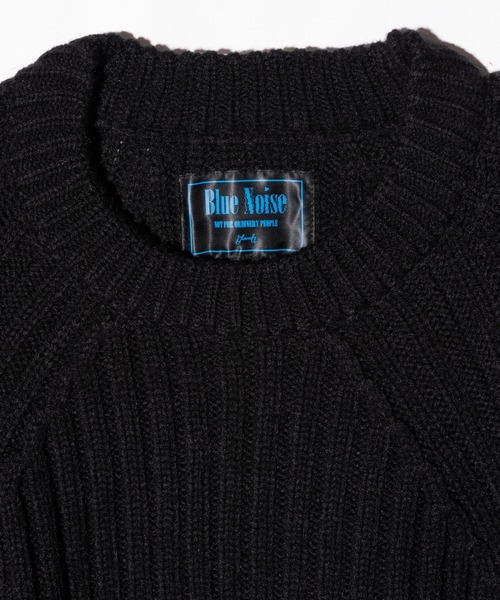 glamb(グラム)の「Blue Noise Low Gauge Rib Knit / ブルーノイズローゲージリブニット(ニット/セーター・メンズ・ブラック/ホワイト/ブラウン・M/L)」の18枚目の写真