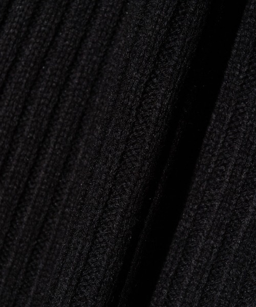 glamb(グラム)の「Blue Noise Low Gauge Rib Knit / ブルーノイズローゲージリブニット(ニット/セーター・メンズ・ブラック/ホワイト/ブラウン・M/L)」の20枚目の写真