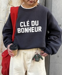 CIAOPANIC TYPY | 【WEB限定】【UNISEX】CLE'DUビッグシルエット裏起毛ロゴスウェット(スウェット)