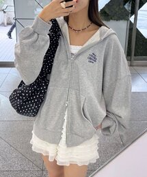 CIAOPANIC | 【新色追加】ピグメント刺繍ダブルジップパーカー(Tシャツ/カットソー)