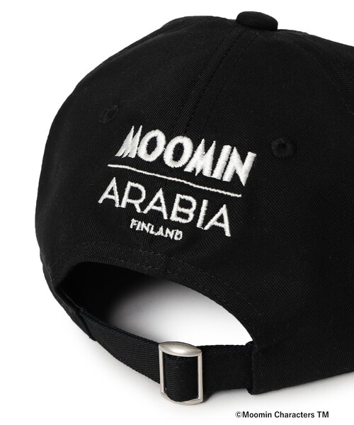 fennica（フェニカ）の「【COLLABORATION】MOOMIN ARABIA / ムーミン ＆ スノークのおじょうさん キャップ（キャップ・レディース・ブラック/ベージュ・ONE SIZE）」の11枚目の写真
